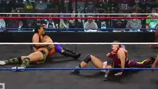 NXT Women's Tag Team Championship Match Zoey Stark & Io Shirai V.S Candice LeRae & Indi Hartwell 2/2