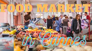 Food market in Cannes, France 🇨🇵 #cannes