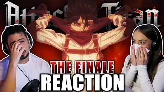 CANT BELIEVE ITS OVER! 😭💔 Attack on Titan - The Final Episode REACTION!