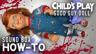 HOW-TO INSTALL A SOUND BOX in your Good Guy Doll by Trick or Treat Studios.