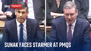 PMQs: Rishi Sunak and Sir Keir Starmer go-head-to-head at Prime Minister's Questions