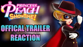 Princess Peach: Showtime! - Transformation Trailer Act || REACTION (PEACH IS A THIEF?)