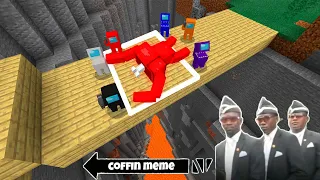 Coffin Meme "Among Us" Traps Edition Part 2 - Minecraft