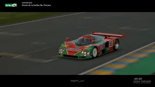 Gran Turismo®SPORT Gameplay PS4 (Mazda 787B | Circuit de la Sarthe No Chicane)