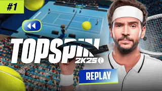 LE RETOUR DE ROGER PABLITO ! (TopSpin 2K25) #1