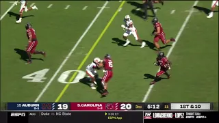 2020 USC vs Auburn - Dakereon Joyner 14 Yd Run