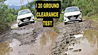 HUYNDAI I20 real life ground clearance test || i20 offroad test #i20 #offroad @Aniketrud