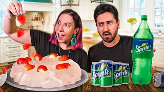 Bolo Transparente de Sprite - Testando Truques da Internet | Gabriel e Shirley 2.0