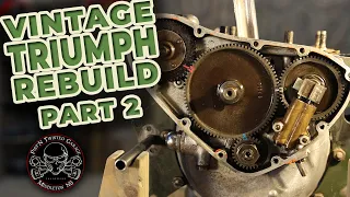 Classic Triumph TRW Motorcycle Restoration Pt 2 - The Engine