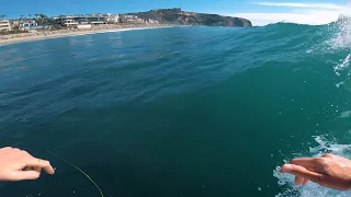 Surfing a Lost Lib Tech Puddle Jumper | Shallow Rocky Waves GoPro POV