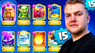 HUMILLANDO CON MI PRIMER MAZO MAXEADO EN CLASH ROYALE!