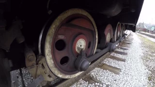 [GoPro] Колёса тепловоза ТГМ23 / TGM23 locomotive wheels