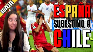 ESPAÑOLA REACCIONA a Cuando ESPAÑA SUBESTIMÓ A CHILE | MUNDIAL 2014