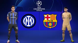 FIFA 23 - Inter Milan vs Barcelona Highlights | UEFA Champions League [PC]