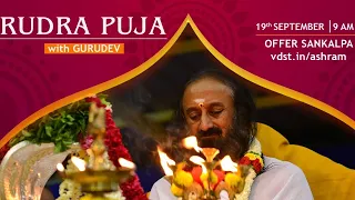 Monday Rudra Puja with Gurudev | 19 Sep 2022