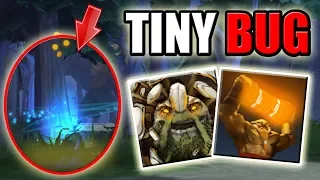 Invisible Tiny Hero Model + Range Attacks [Grow + Enchant Totem] Dota 2 Ability Draft