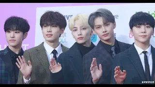 190123 세븐틴(Seventeen) 정한, '캐럿들의 금발 사슴 왕자님'(제8회 가온차트 뮤직 어워즈)