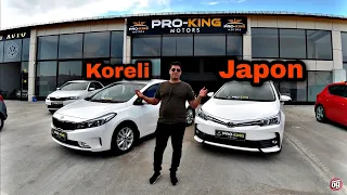 Japon vs Koreli | Kia Cerato vs Toyota Corolla  | Kıyaslama | Otomobil Günlüklerim