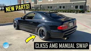 I'M BACK! Mercedes CLK55 AMG Manual Swap Update!