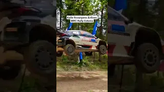 Kalle Rovanpera Airlines huge jump WRC Rally Estonia 2023 #rally #wrc #rallye #jump