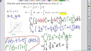 Calculus III Conservative Vector Fields and Independence Part 1