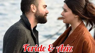 Feride & Aziz - Vuslat (Angels Like You🎶) #seriesturcas #devrimözkan #kadirdogulu