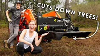 We Bought This INSANE Land Clearing Implement For Our Tractor!