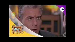 Pedro el Escamoso -César interroga a Pedro sobre el paradero de Paula la noche anterior-Caracol TV