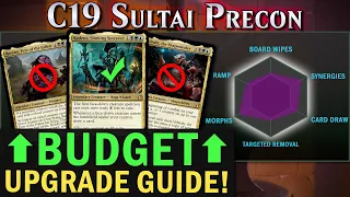 Sultai Morph Precon Upgrade Guide I C19 I The Command Zone 281 I Magic: the Gathering EDH