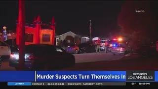 Two of three suspects involved in fatal shooting at Halloween party in Covina turn themselves in