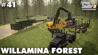 Willamina Forest #41 Clearing Land, Farming Simulator 19 Timelapse, Seasons