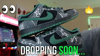 DROPPING FALL 2024🔥? UNRELEASED THERE SKATEBOARDS X NIKE SB DUNK LOW COMING SOON! (Early Unboxing)