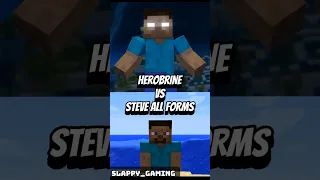 10K special video Minecraft Herobrine vs Steve 🔥 (All forms) || 10k subscriber special video