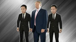 SLENDERMAN LÀM VỆ SĨ BẢO VỆ TỔNG THỐNG DONALD TRUMP