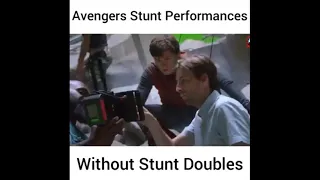 Avengers Stunt Performances Without Stunt Doubles (2019)