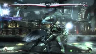 Injustice Gods Among Us Demo - Batman 34% 1bar Combo