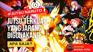 Jutsu Mematikan yang Jarang Digunakan di Naruto‼️Ada Sejarah Kelam Jutsu Klan Uchiha