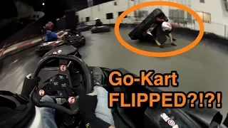 TBC Go-Kart Crash and Flipped