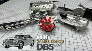 Build the 007 James Bond DB5 Aston Martin 1:8 Scale - Stages 1-10