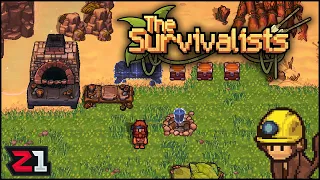 Survival, Base Building and AUTOMATION by Monkeys?! The Survivalist Ep.1 | Z1 Gaming