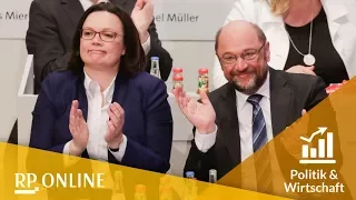 Gemischte Reaktionen: SPD-Parteitag stimmt für Groko-Verhandlungen