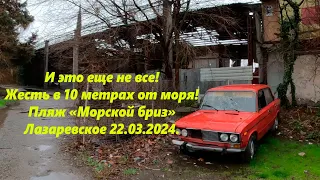 Жесть в 10 метрах от набережнной!  Пляж "Морской бриз" и это ещ не все!🌴 ЛАЗАРЕВСКОЕ СЕГОДНЯ🌴СОЧИ.