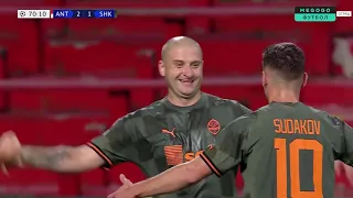 YAROSLAV RAKITSKY EQUALIZES THE ACCOUNT! Antwerp — Shakhtar | UEFA Champions League | Football