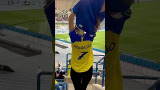 Ready for Al Nassr vs Al Hilal, let’s go Ronaldo! 💛💙 I predict the score 3-2 💪🏼