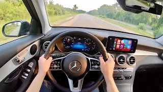 2021 Mercedes-Benz GLC300 4MATIC - POV Driving Impressions