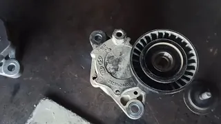 Hyundai I20 diesel engine belt adjuster video