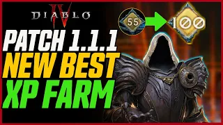 60 MIL XP AN HOUR! NEW BEST XP FARM (PATCH 1.1.1) // Diablo 4 Fastest Leveling Guide