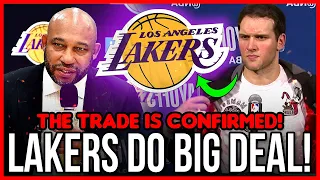 AMAZING EXCHANGE! NOBODY EXPECTED THIS! BOJAN BOGDANOVIC IN THE LAKERS! TODAY'S LAKERS NEWS!