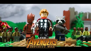 Avengers Infinity War: Thor Arrives in Wakanda in LEGO