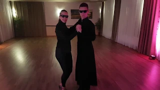 Matrix - Trinity and Neo dancing salsa and bachata